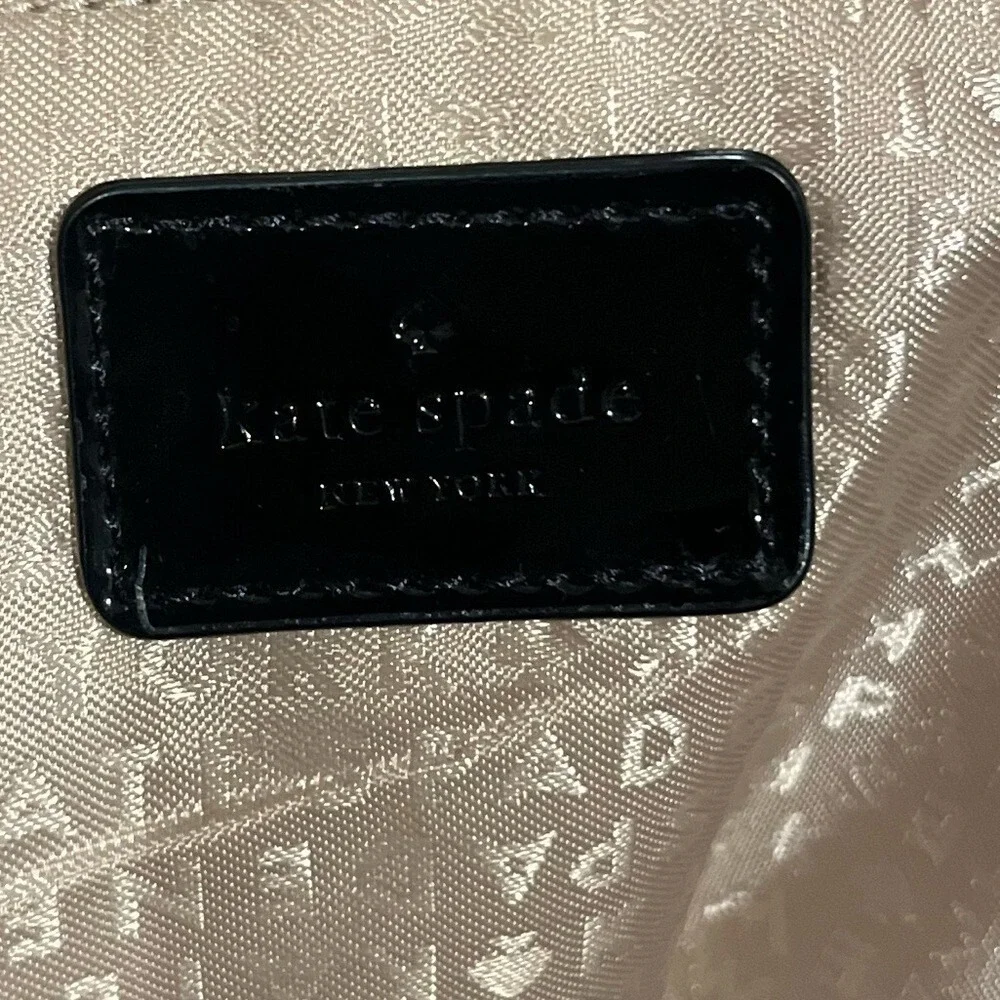 Kate Spade New York LET SPARKS FLY Sparkle Tote BagPatent Leather Sparkler Print